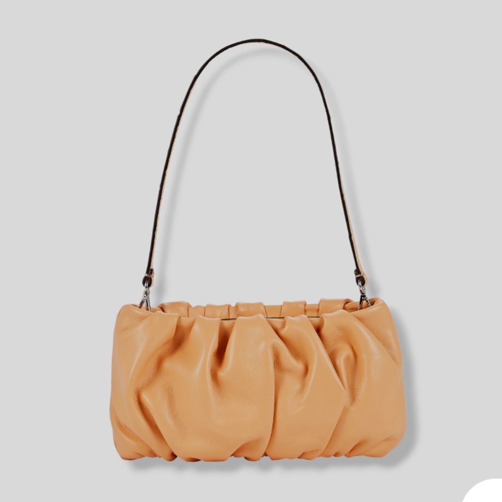 Staud bean convertible bag in orange, new without tags